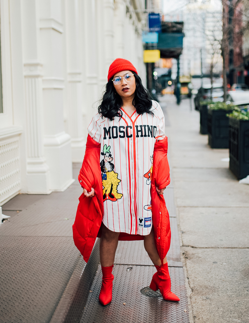 H&M Moschino HMOSCHINO Baseball Dress