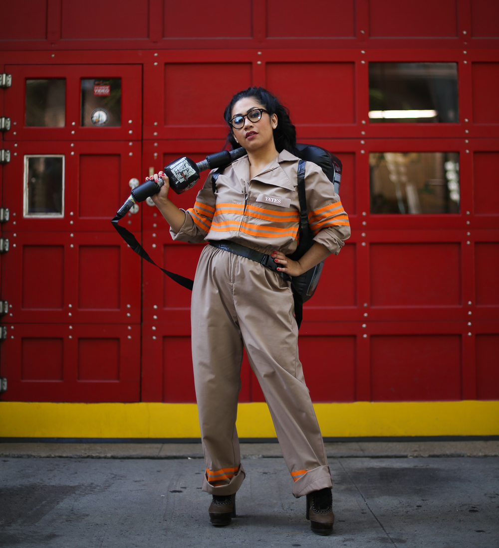 Fabulous Pop-Culture Halloween Costume Ideas, featuring Yates of Ghostbusters