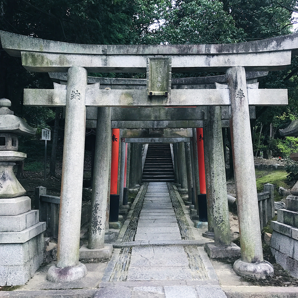 Tori gate at Tōfuku-ji (東福寺)