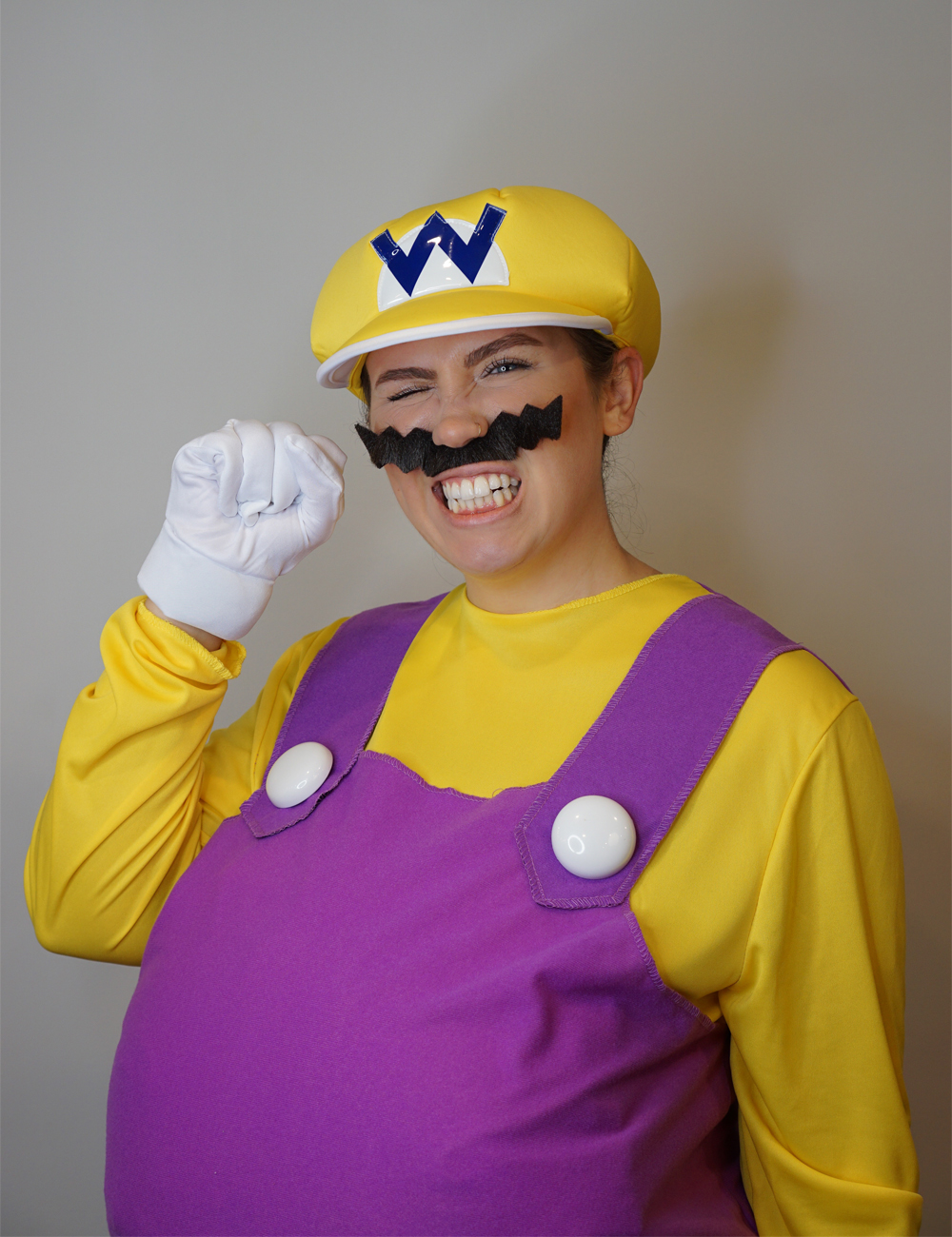 Wario Halloween costume idea for MarioKart fans