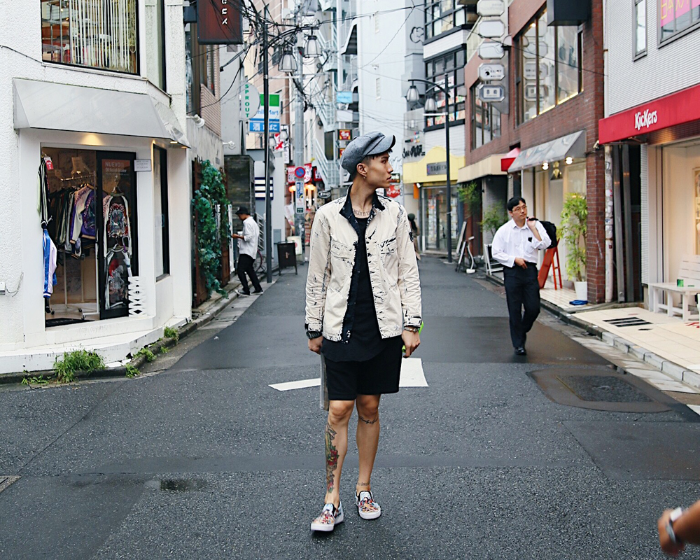 One of the cool people of Harajuku